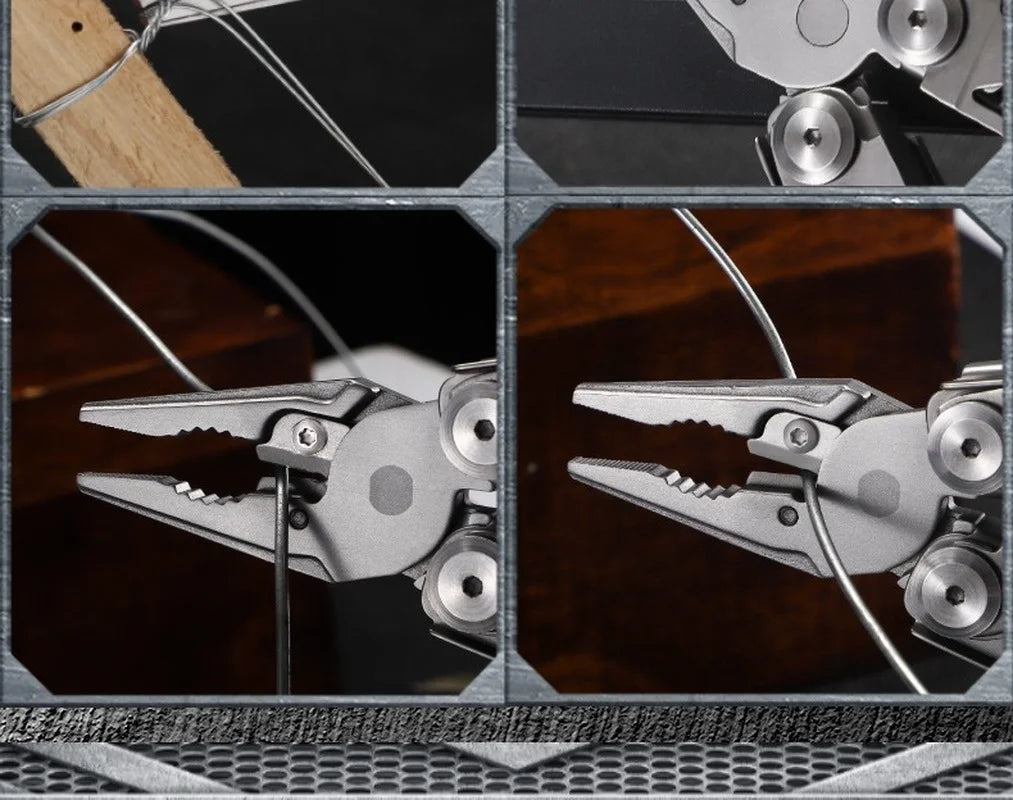 Daicamping DL10 Folding Multitool With Emergency Knife And Pliers