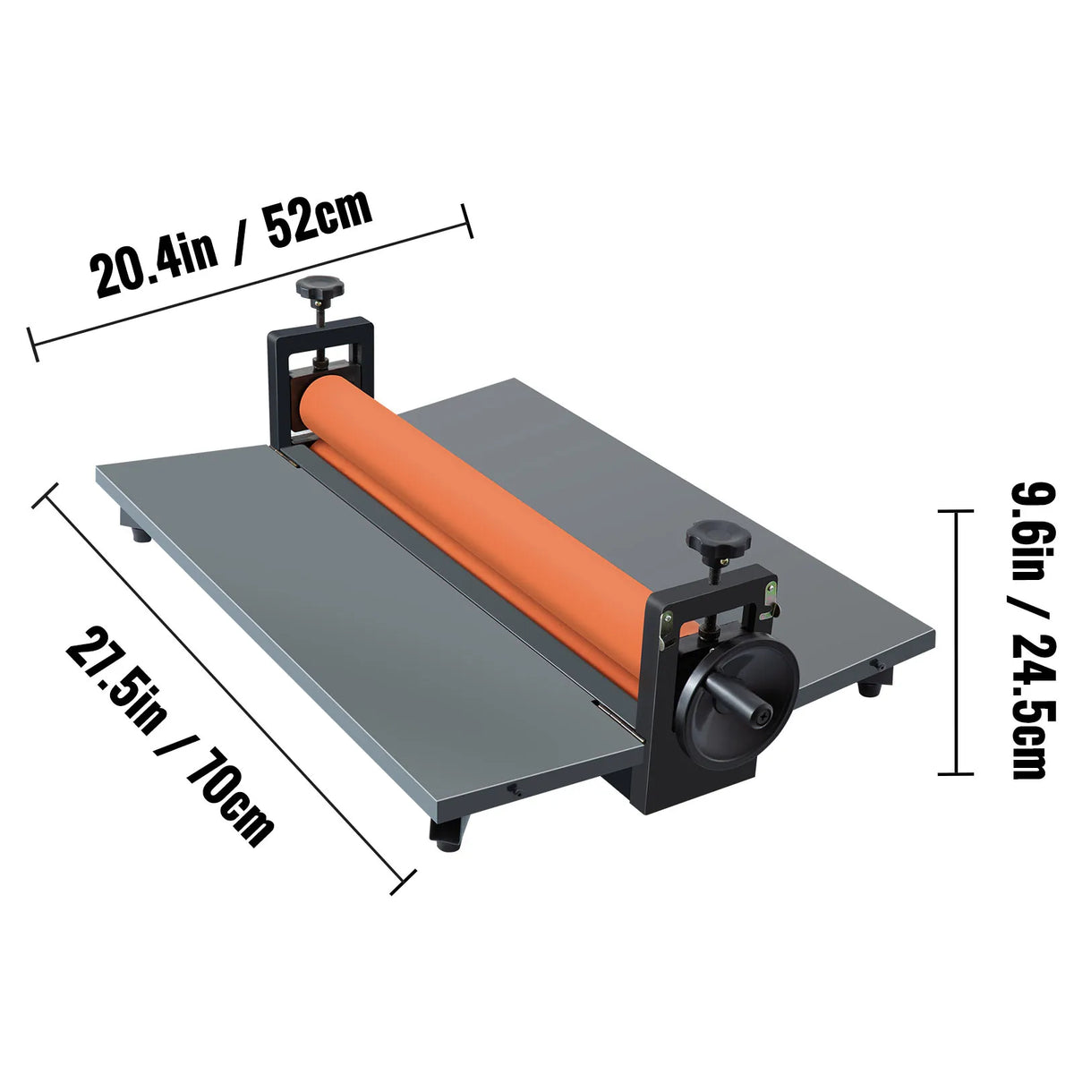 SucceBuy Manual Cold Roll Laminator for Documents Photos and Posters