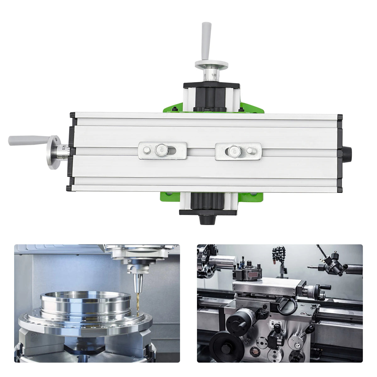 Multifunctional XY Cross Slide Milling Table for Bench Drills