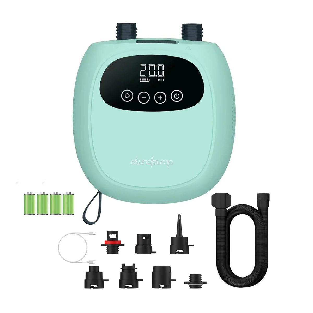 Dwndpump Portable Electric SUP Pump for Paddle Boards and Kayaks