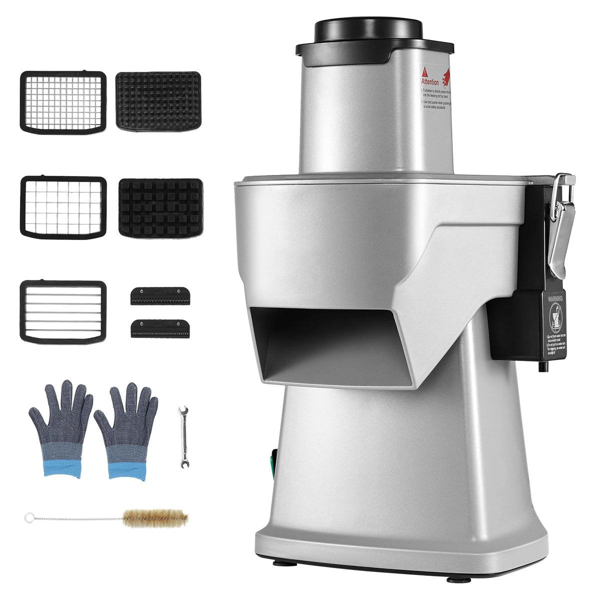 SucceBuy 4 In 1 Electric Vegetable Slicer And Food Cutter