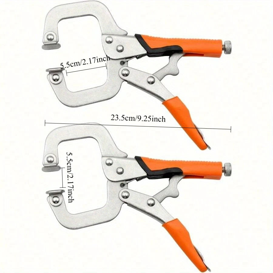 Heavy Duty Adjustable Locking Pliers for Woodworking and Welding
