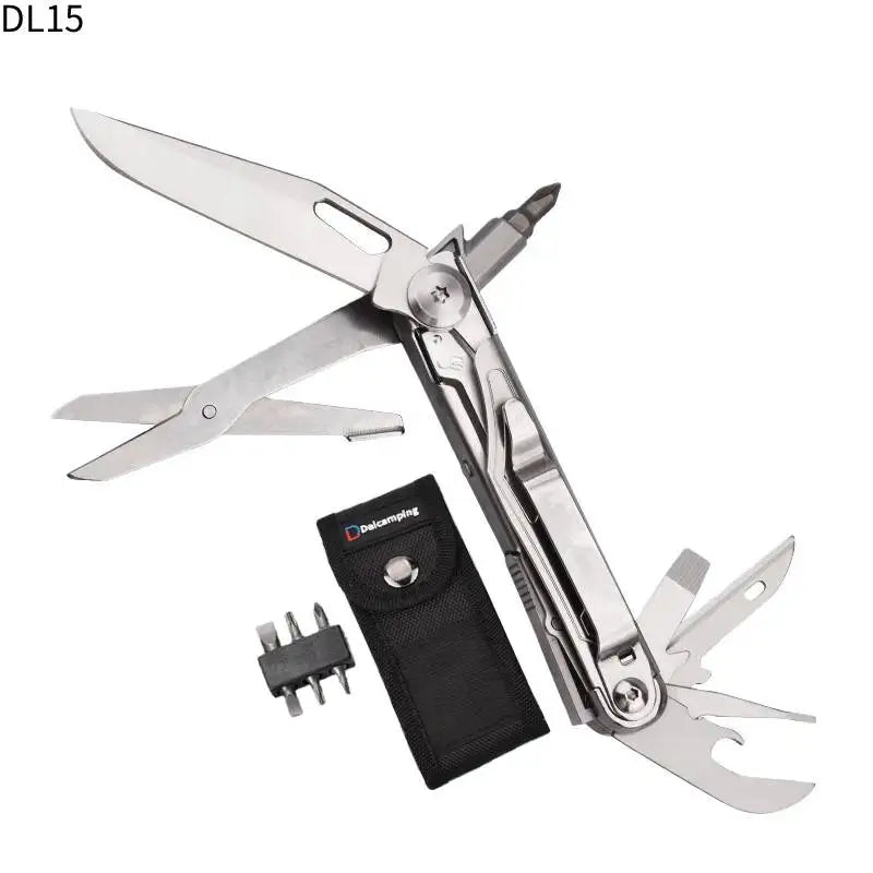 Daicamping DL30 Stainless Steel Folding Multi Tool With Pliers