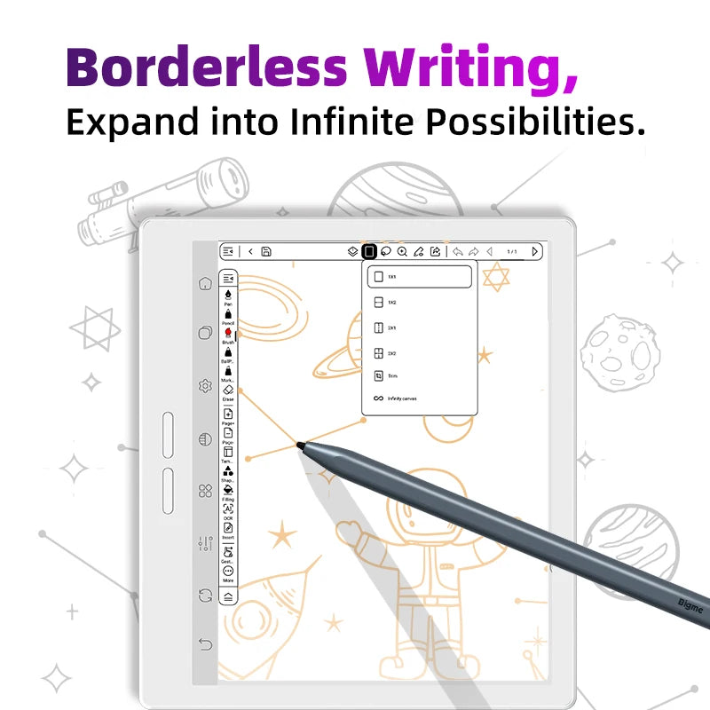 BIGME B7 Pro Android Ebook Reader With E Ink Display