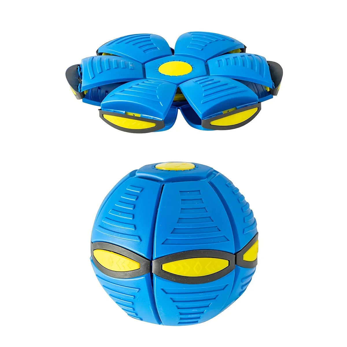 Flying Saucer Bouncing Ball Dog Toy For Outdoor Exercise