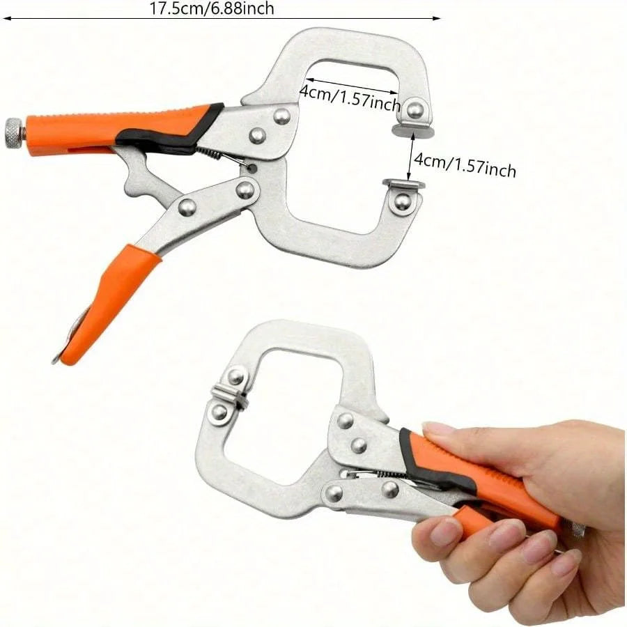 Heavy Duty Adjustable Locking Pliers for Woodworking and Welding