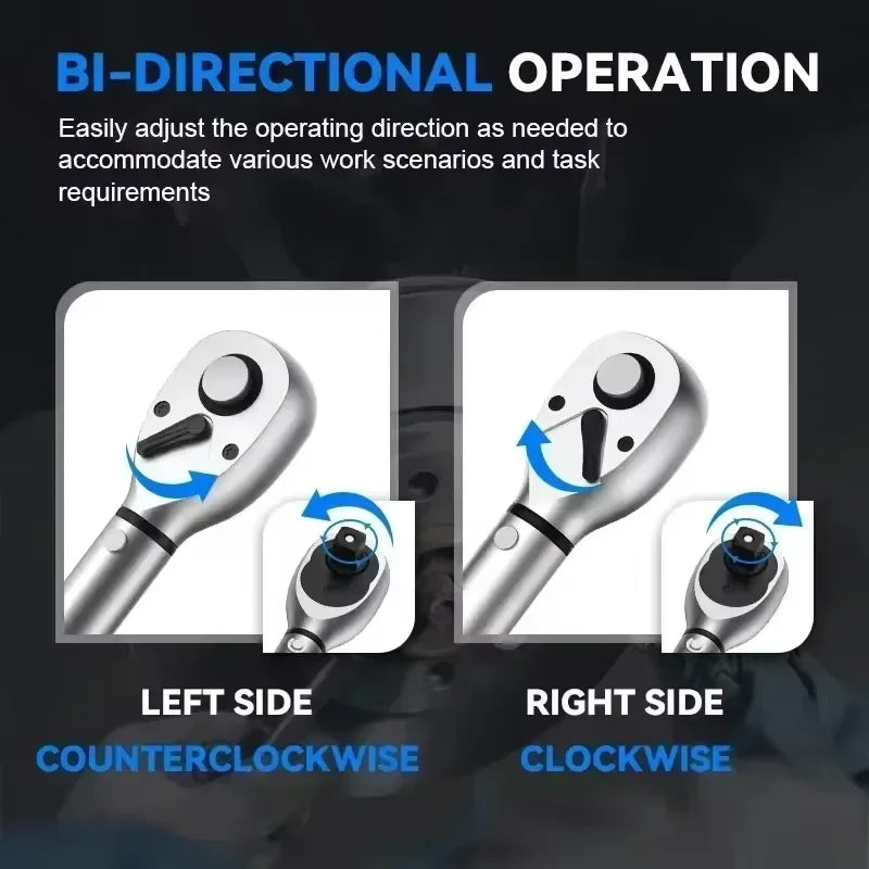 Professional Adjustable Torque Wrench For Bicycle And Automotive Repair Tools