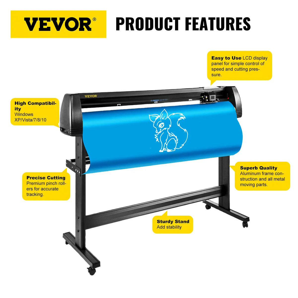 SucceBuy Vinyl Cutter Plotter for Sign Making and DIY Products