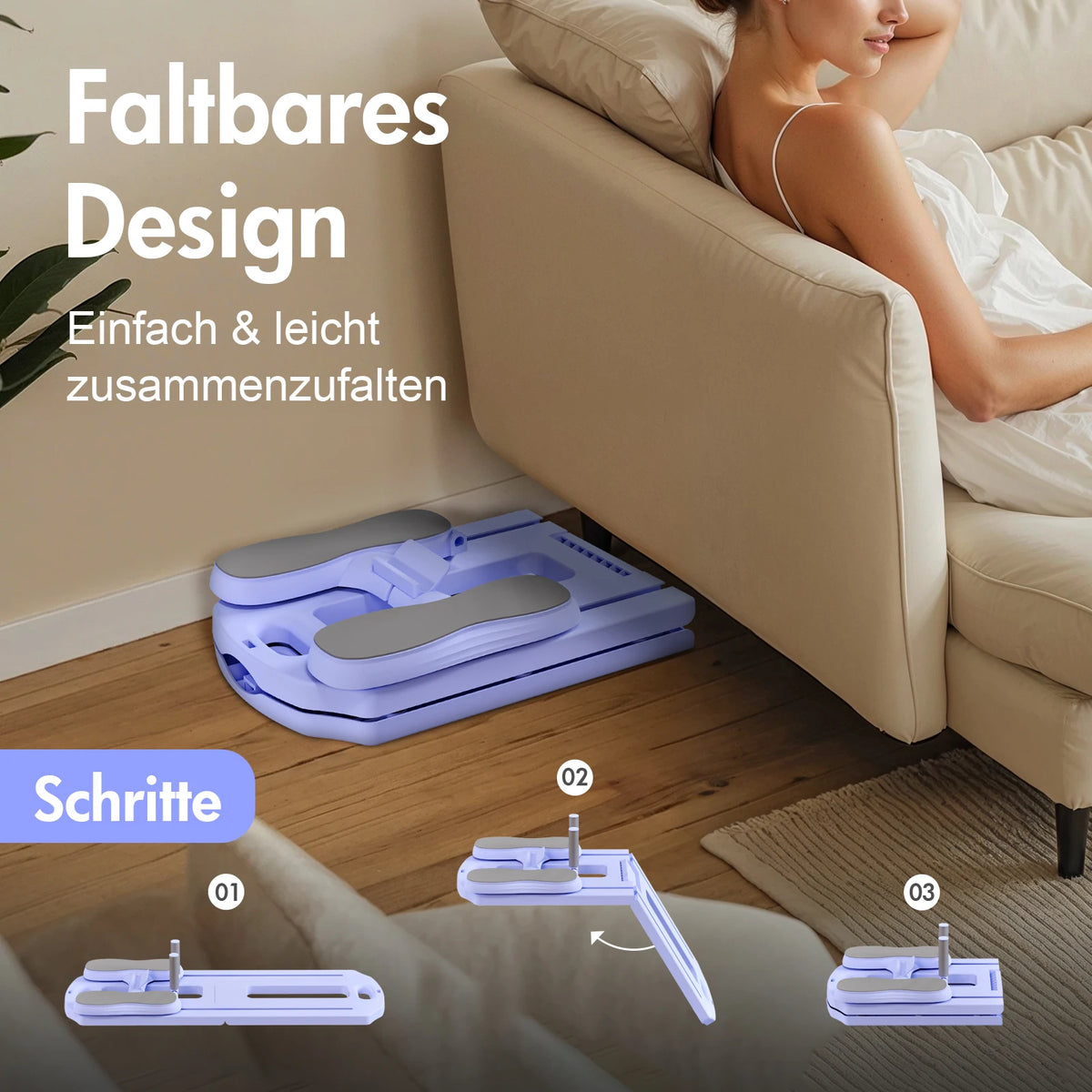 Foldable Pilates Ab Board 5-in-1 Multifunctional Core Trainer