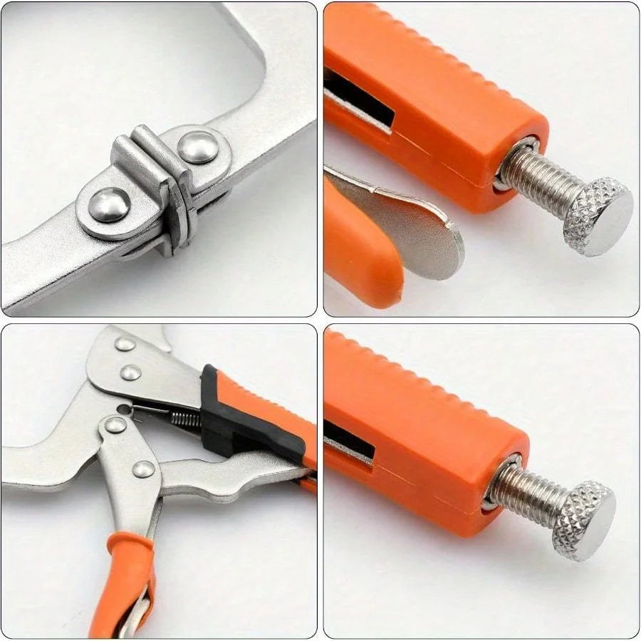 Heavy Duty Adjustable Locking Pliers for Woodworking and Welding