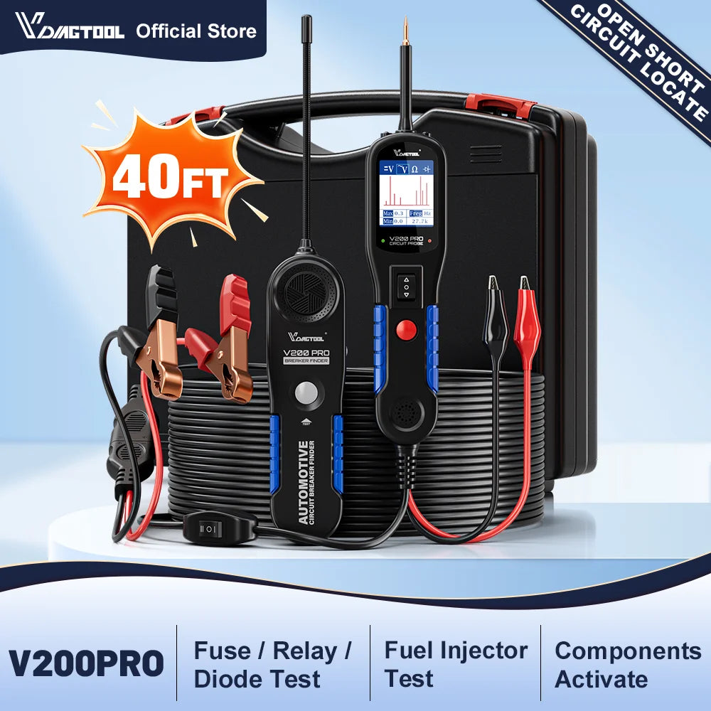 VDIAGTOOL V200PRO Automotive Circuit Probe for Electrical Diagnostics