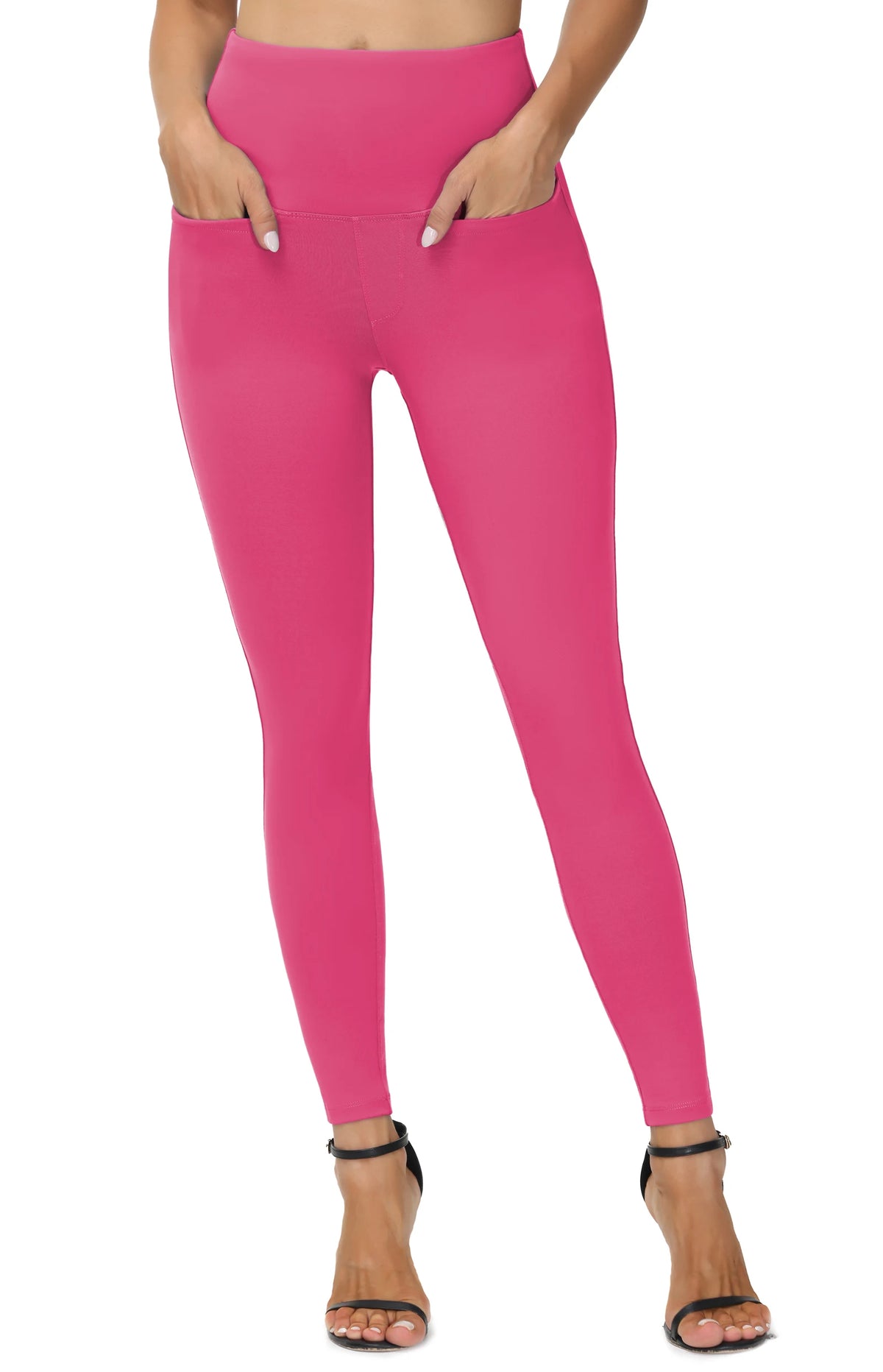 THE GYM PEOPLE Women's Tummy Control Yoga Leggings With Pockets