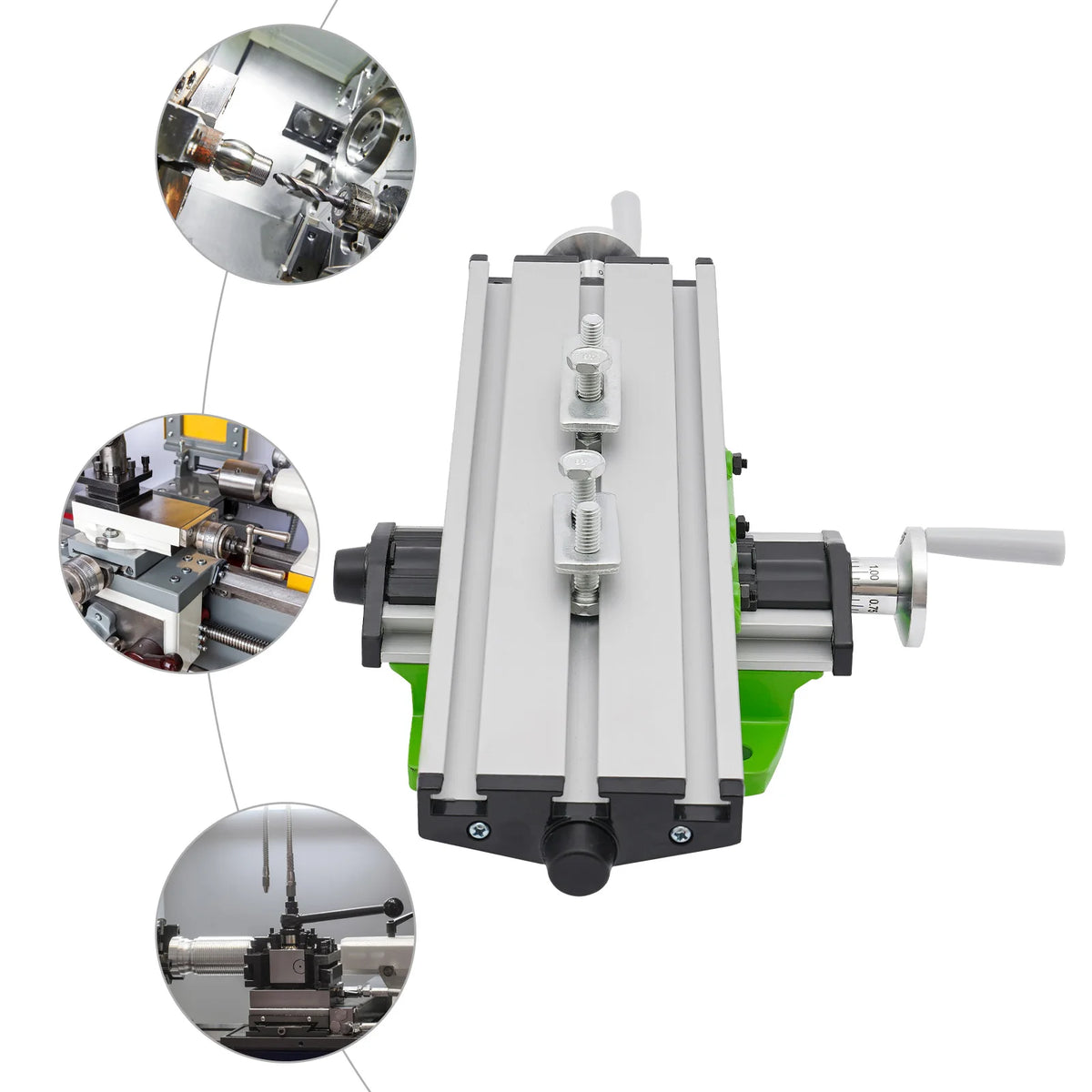 Multifunctional XY Cross Slide Milling Table for Bench Drills