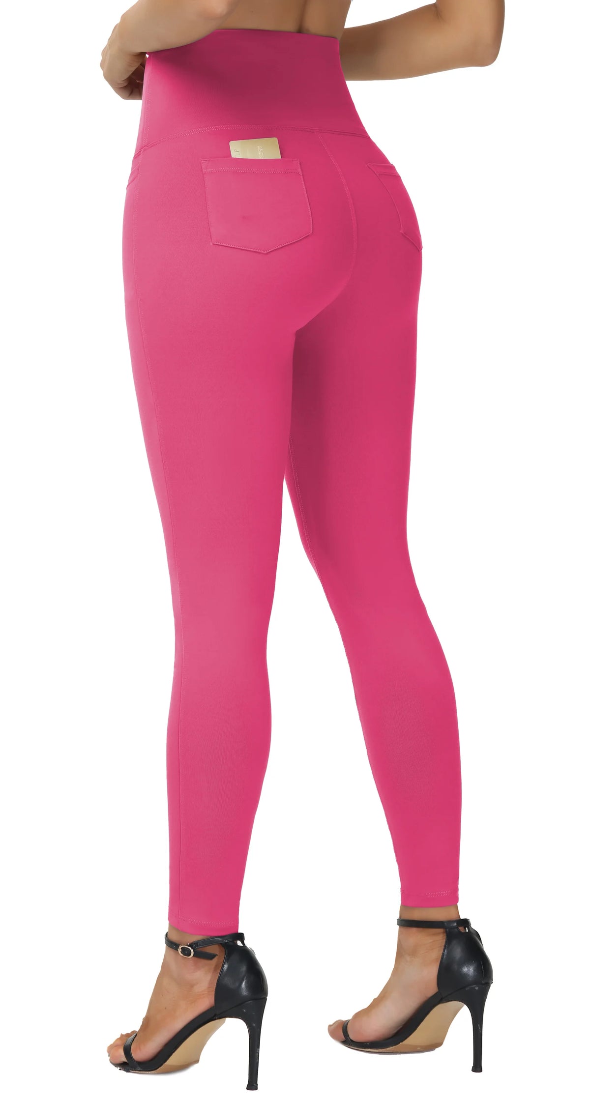THE GYM PEOPLE Women's Tummy Control Yoga Leggings With Pockets