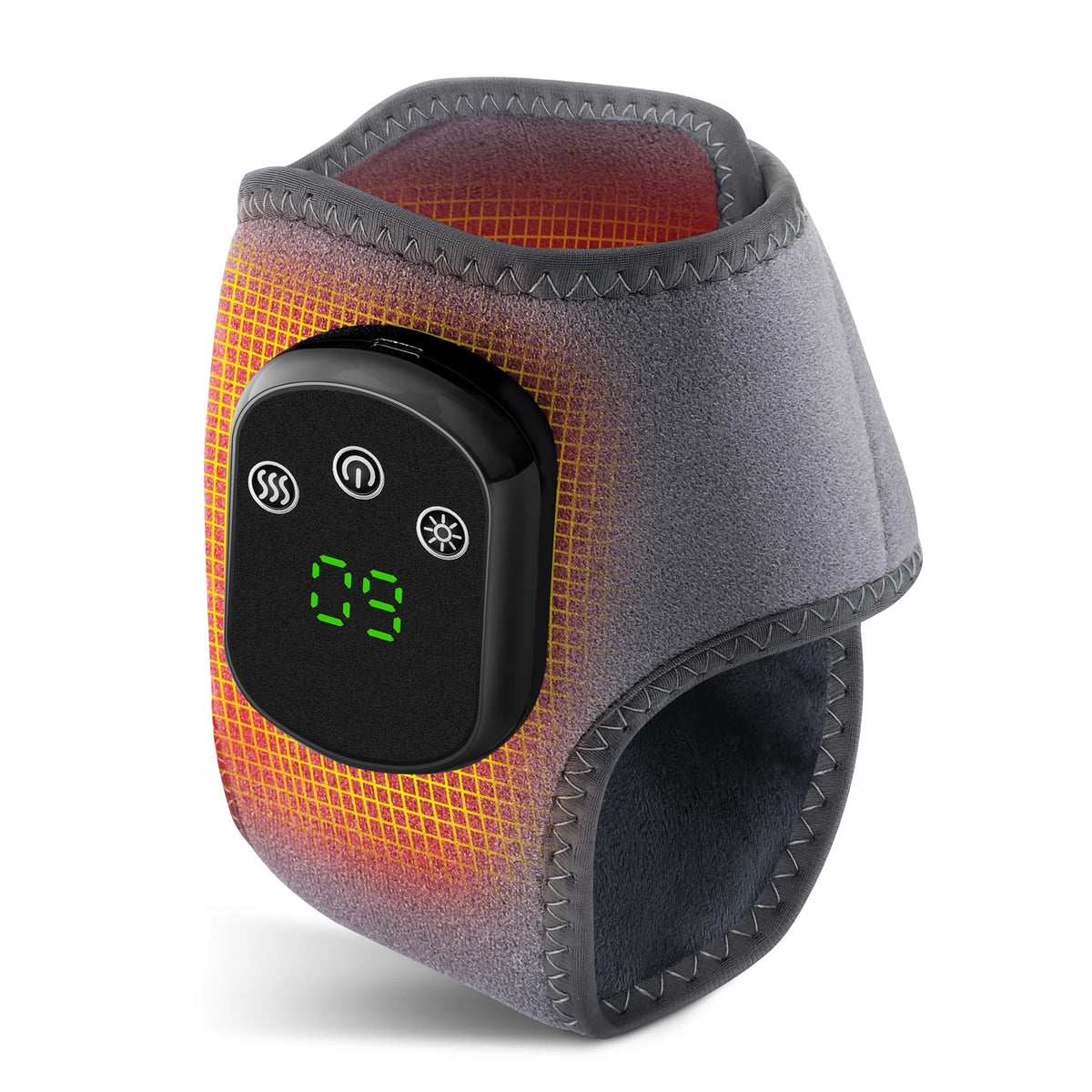 Hailicare Heated Ankle Brace with Five Level Vibration Support