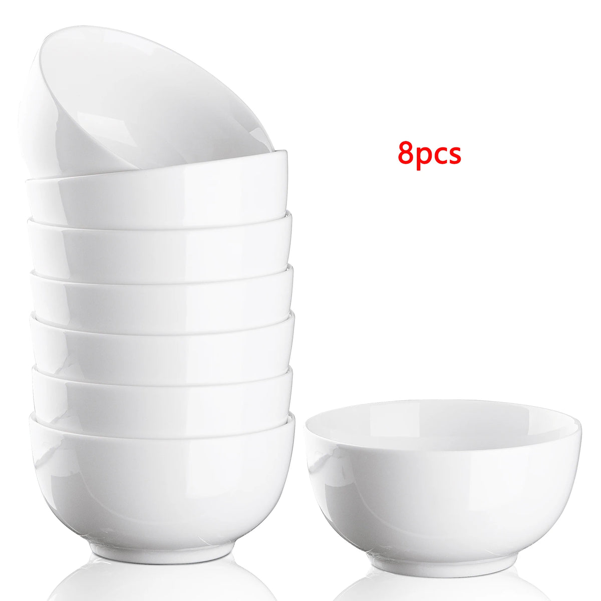 Porcelain Bowls for Cereal Soup Salad Pasta and Everyday Use