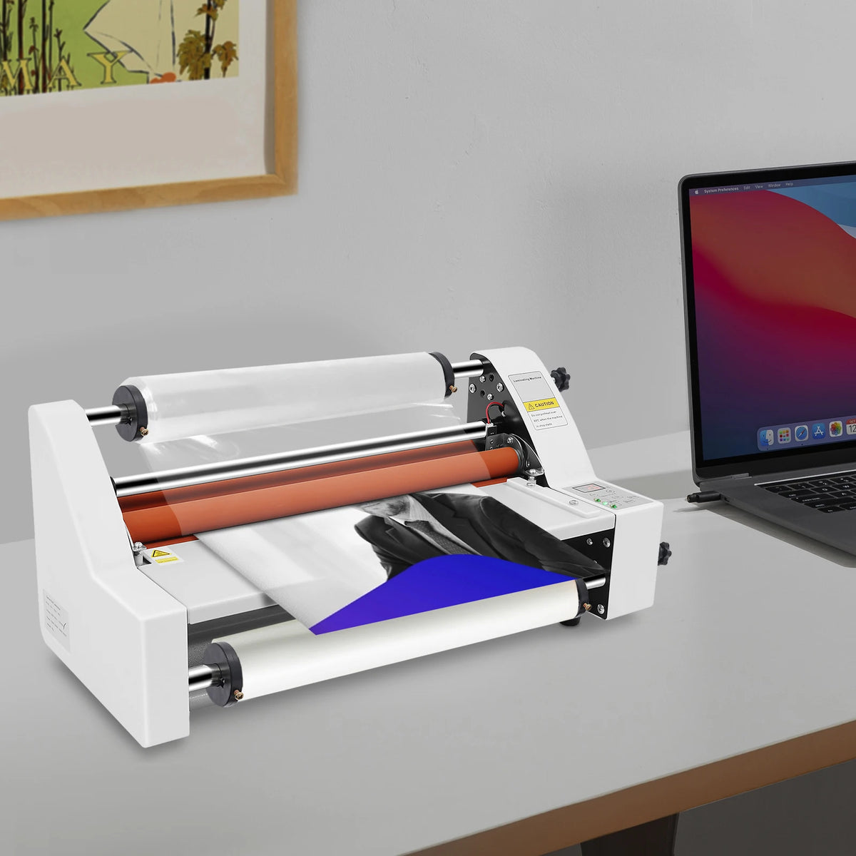 700W Double Sided Laminating Machine With Dual Heating Modes