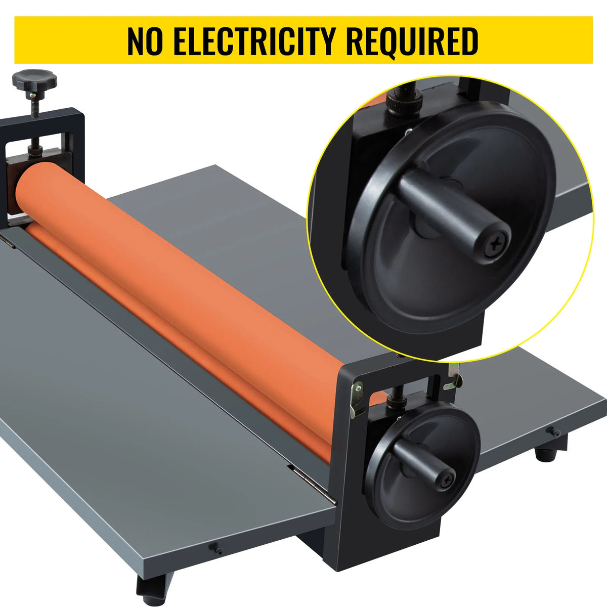 SucceBuy Manual Cold Roll Laminator for Documents Photos and Posters