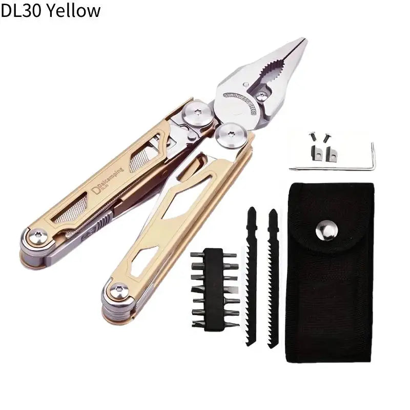 Daicamping DL30 Stainless Steel Folding Multi Tool With Pliers