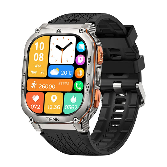 KOSPET Tank M3 Ultra GPS Smartwatch Bluetooth Call Health Tracker