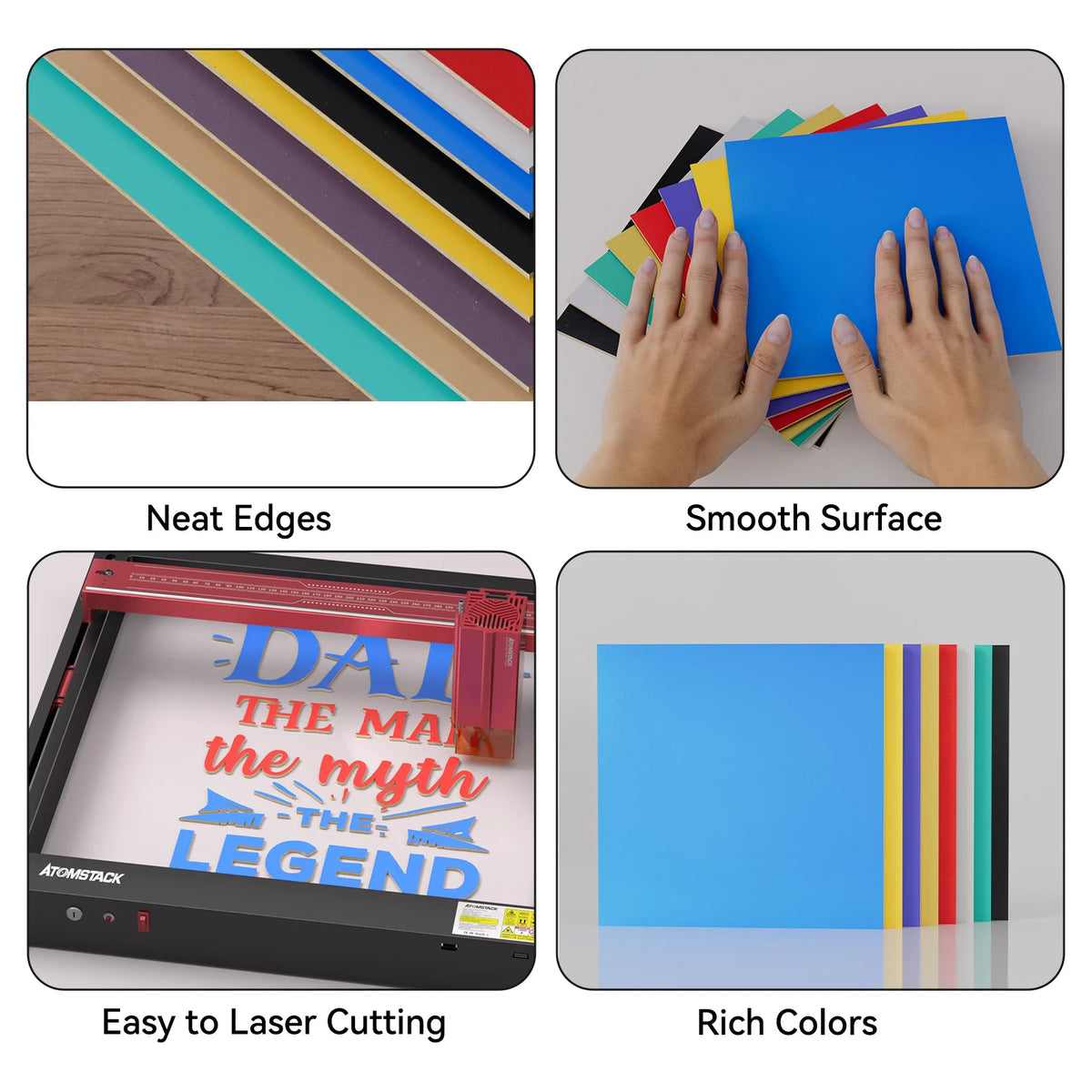 Paint Free Plywood Sheets for Laser Cutting and Model Making