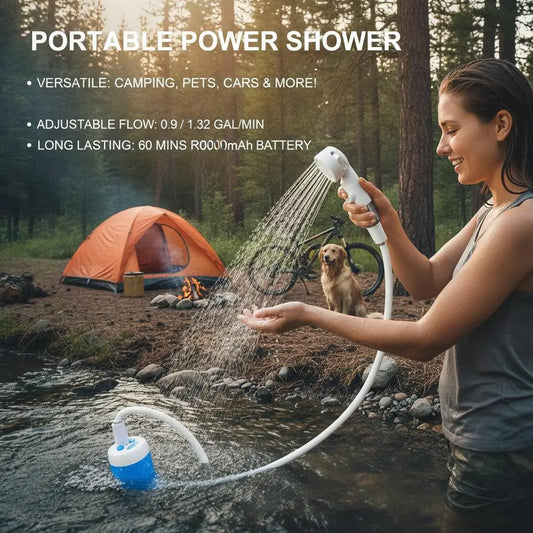 Portable Rechargeable Handheld Pet Shower Sprayer for Dogs and Cats