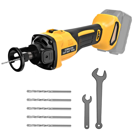 Brushless Drywall Cutout Tool Kit Compatible With DEWALT