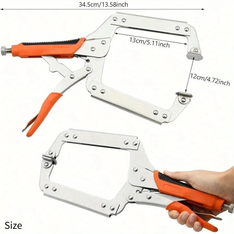 Heavy Duty Adjustable Locking Pliers for Woodworking and Welding