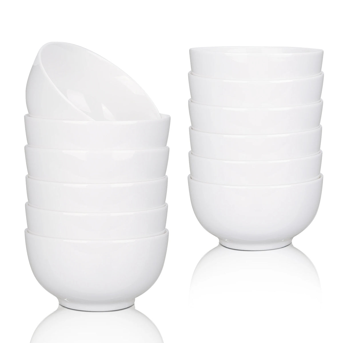 Porcelain Bowls for Cereal Soup Salad Pasta and Everyday Use