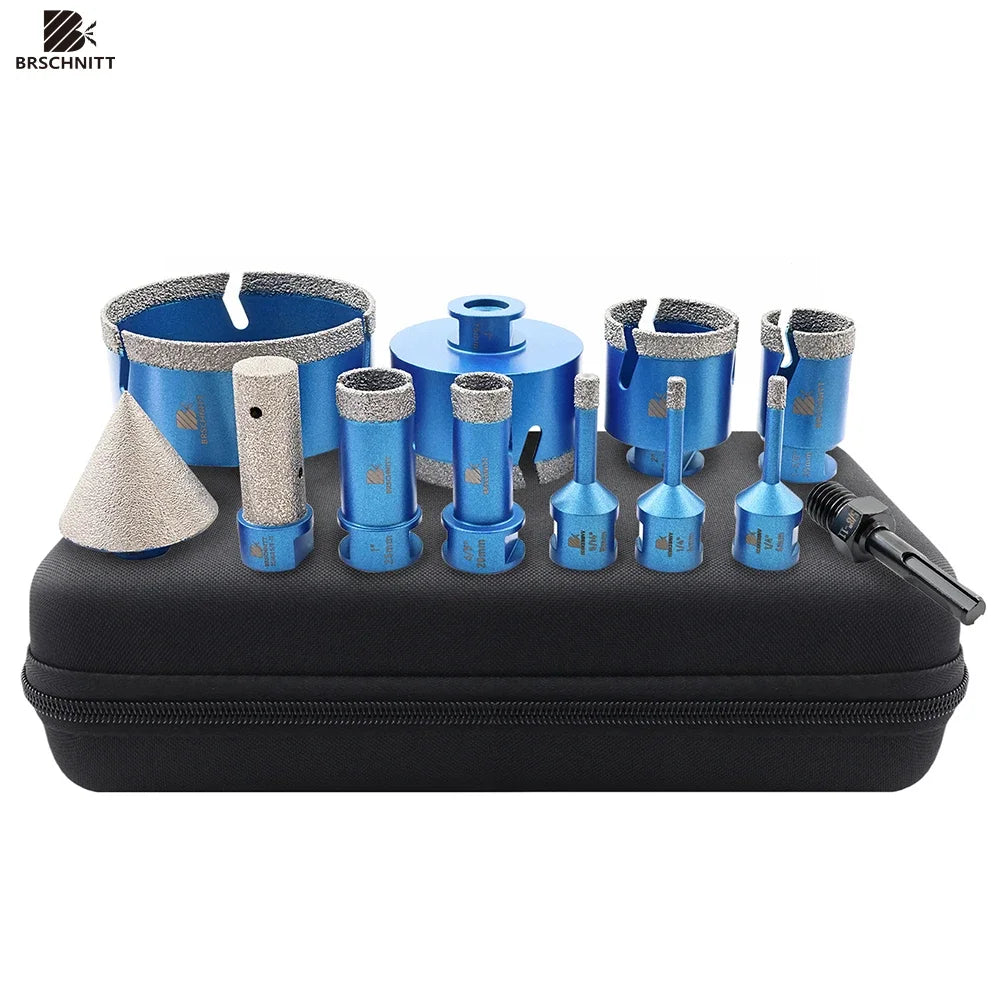 BRSCHNITT Diamond Core Drill Bit Set for Tile and Stone
