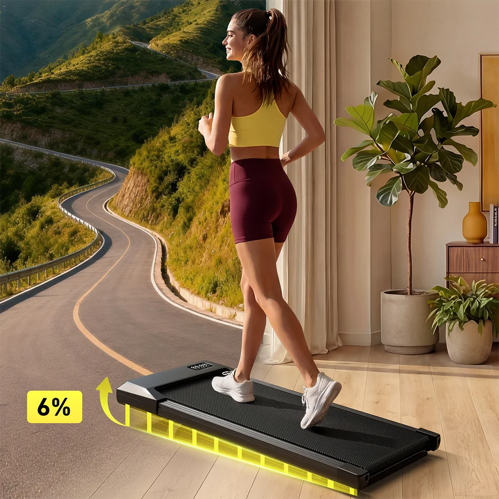 Superun Portable Walking Pad Treadmill for Home and Office Use