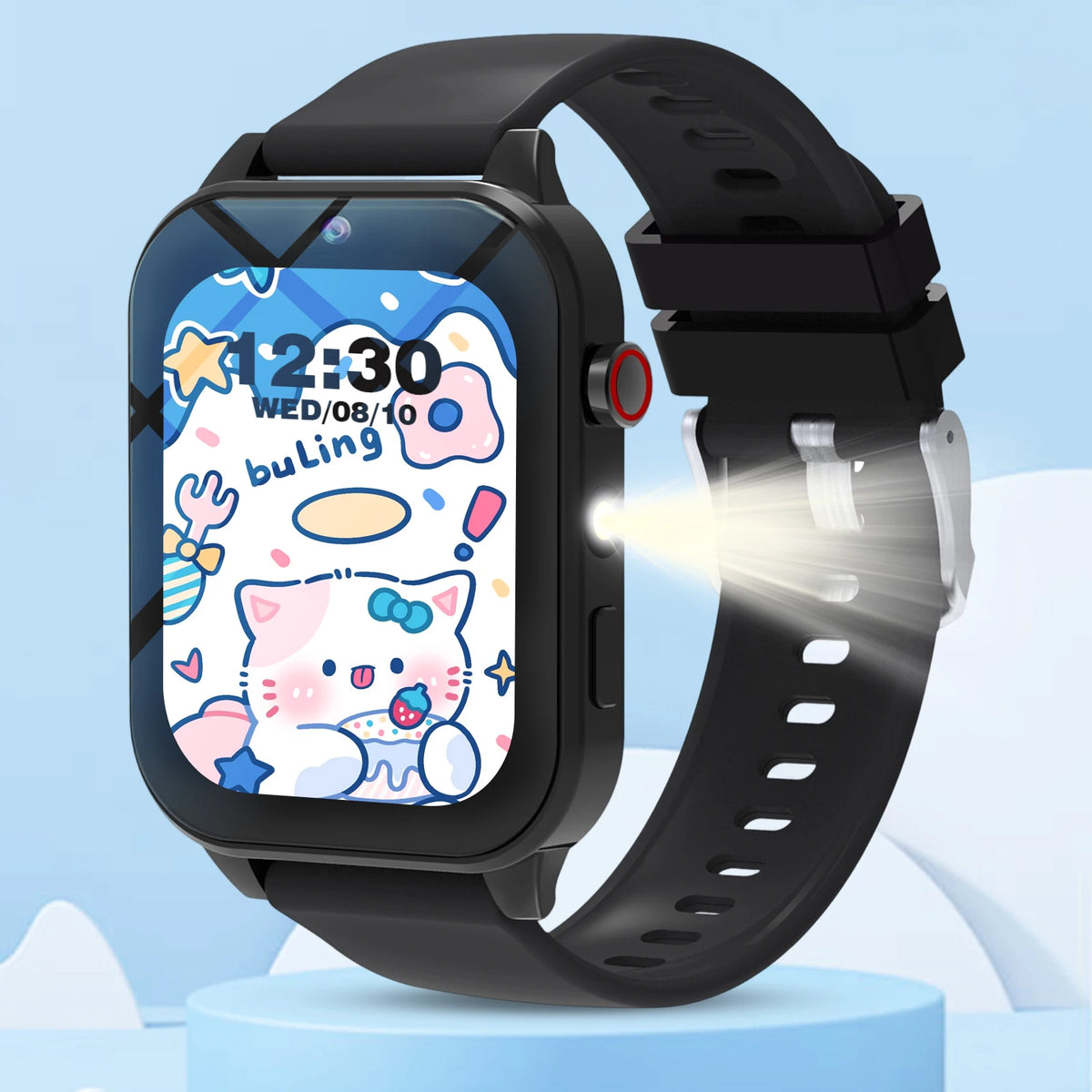 Kids Smartwatch With Wireless Calling, Music Playback And Activity Tracking