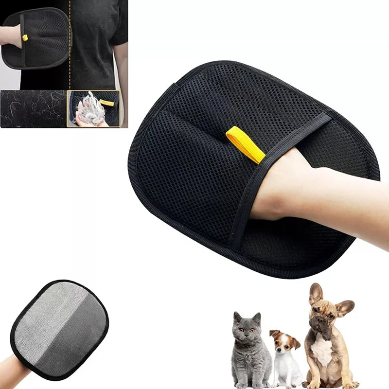 Pet Grooming Deshedding Glove Hair Remover For Dogs And Cats