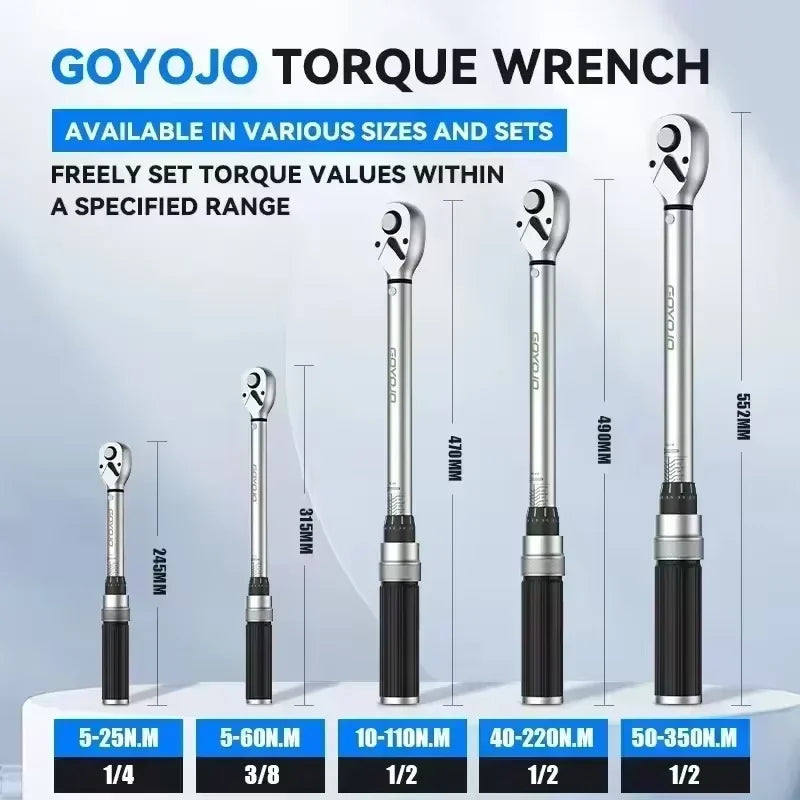 Professional Adjustable Torque Wrench For Bicycle And Automotive Repair Tools