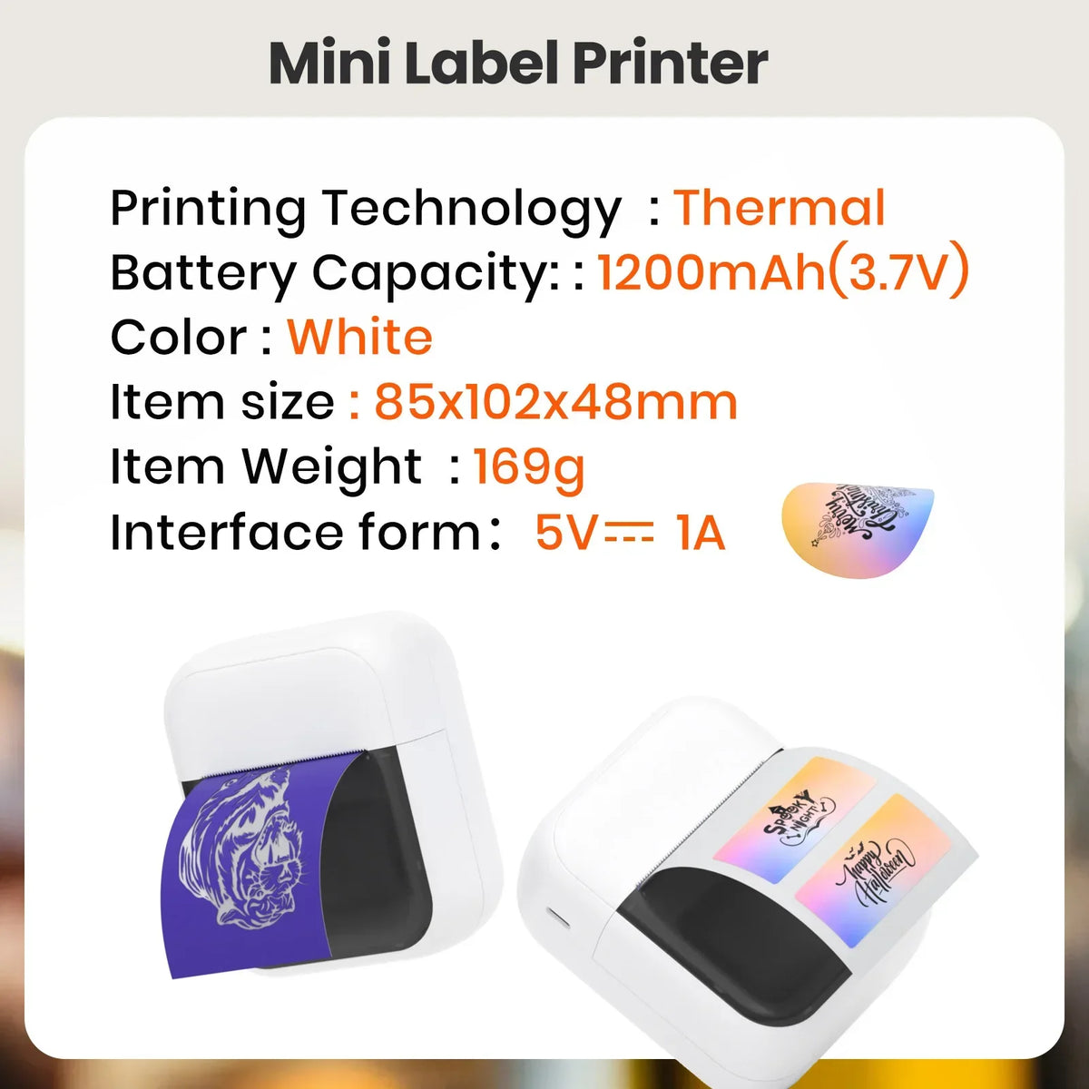 Orico C50 Inkless Tattoo Transfer Printer For Phone And PC