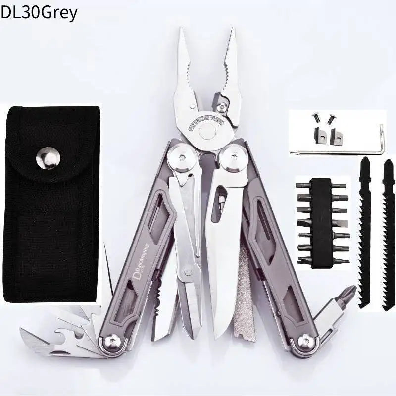 Daicamping DL30 Stainless Steel Folding Multi Tool With Pliers