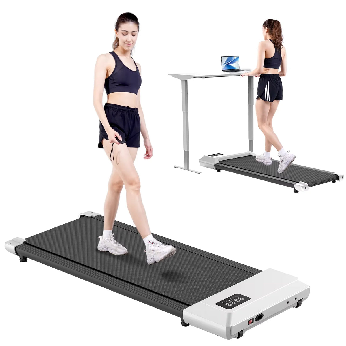 Superun Portable Walking Pad Treadmill for Home and Office Use