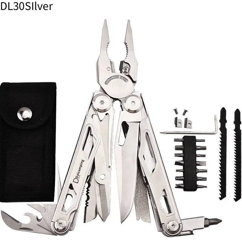 Daicamping DL30 Stainless Steel Folding Multi Tool With Pliers