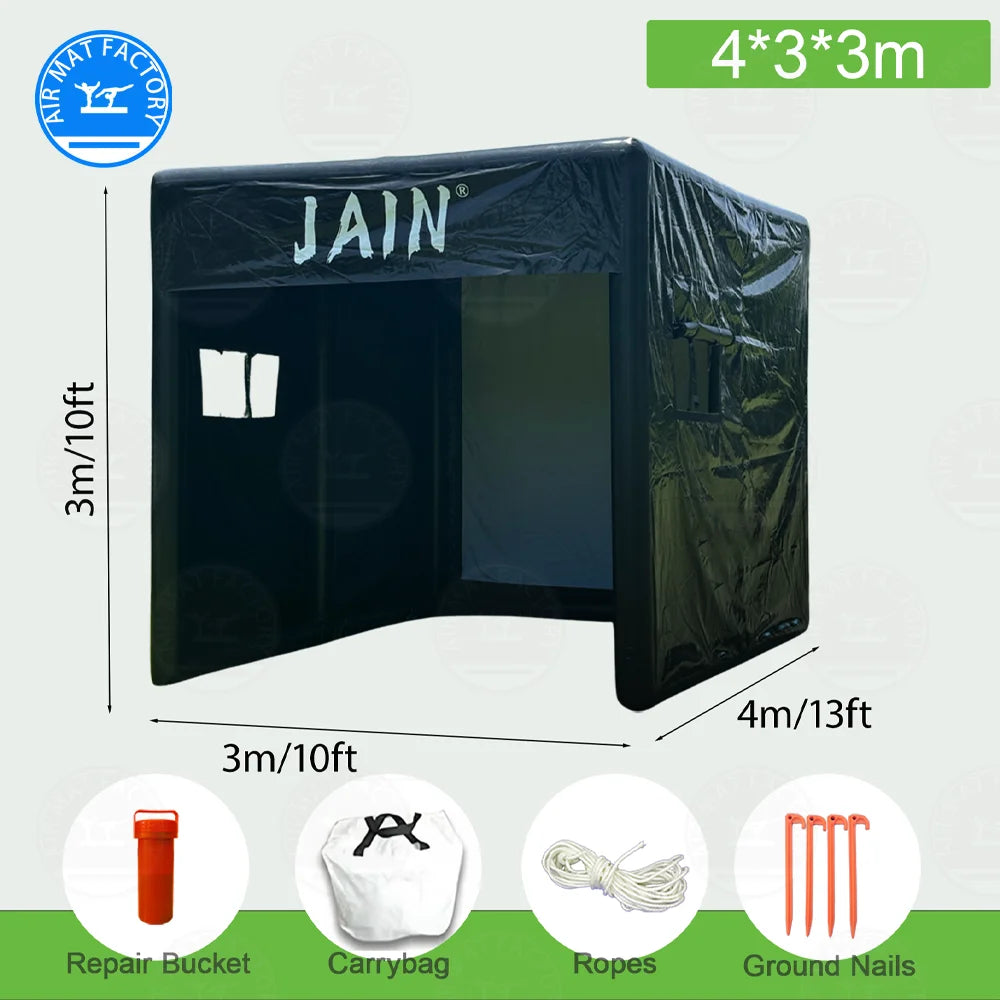 Inflatable PVC Golf Simulator Enclosure for Indoor and Outdoor Practice