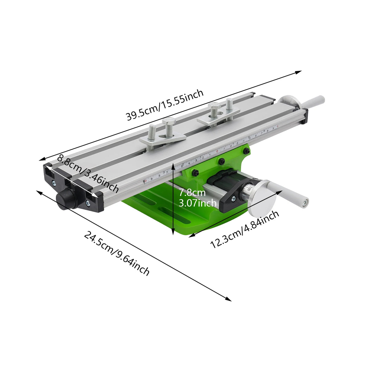 Multifunctional XY Cross Slide Milling Table for Bench Drills