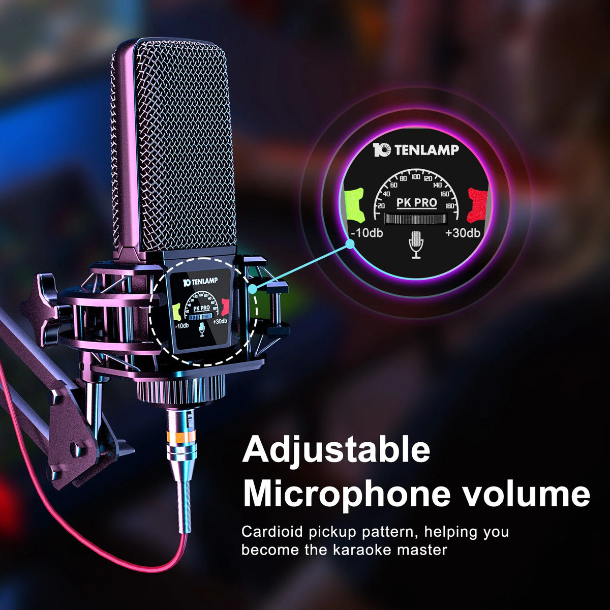 Tenlamp G10 Podcast Microphone Mixer Kit for Recording and Streaming
