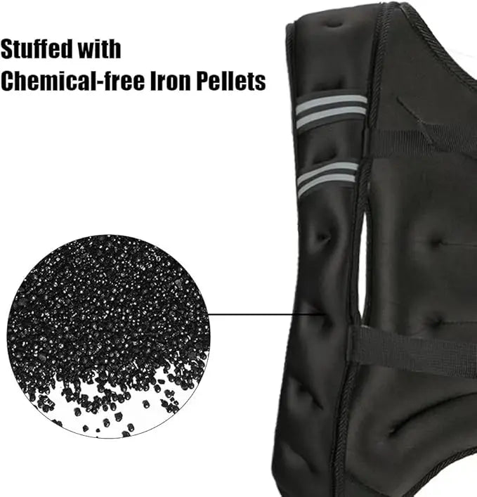 Weighted Workout Vest for Strength Training Jogging and Cardioiyanas